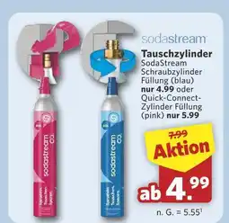 Combi Sodastream schraubzylinder füllung (blau) Angebot