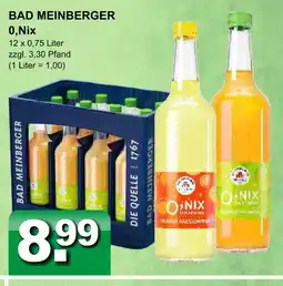 Getränkeparadies Gefromm Bad meinberger 0,nix Angebot