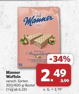 Combi Manner waffeln Angebot