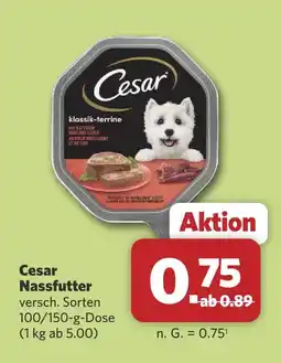 Combi Cesar nassfutter Angebot