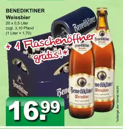 Getränkeparadies Gefromm Benediktiner weissbier Angebot