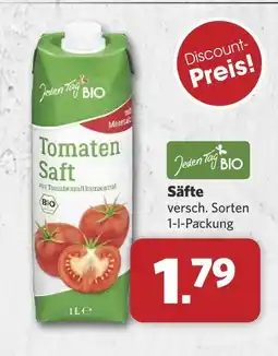 Combi Jeden tag bio tomaten saft Angebot