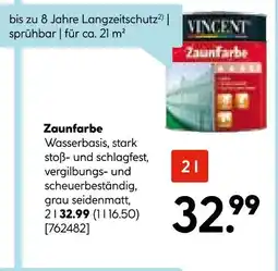 Hellweg Vincent zaunfarbe Angebot