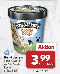 Combi Ben & jerry's cookie dough Angebot