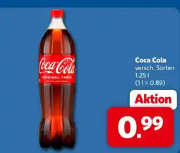 Combi Coca cola softdrinks Angebot