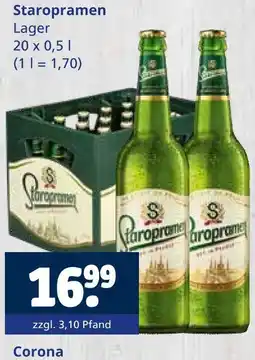 Getränkewelt Staropramen lager Angebot