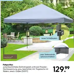 Hellweg Haveson faltpavillon Angebot