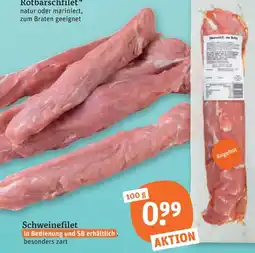 tegut Schweinefilet Angebot