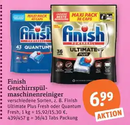 tegut Finish geschirrspülmaschinenreiniger Angebot