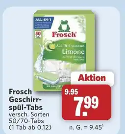 Combi Frosch geschirrspül-tabs limone Angebot