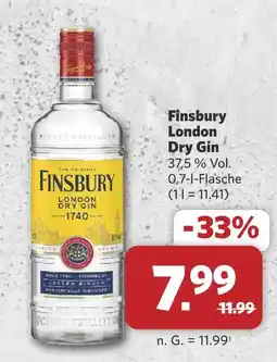 Combi Finsbury london dry gin Angebot