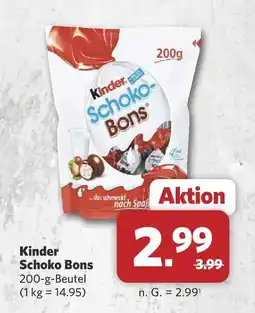 Combi Kinder schoko-bons Angebot