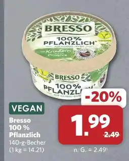 Combi Bresso 100 % pflanzlich Angebot