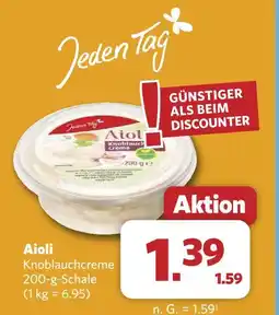 Combi Jeden tag aioli knoblauchcreme Angebot