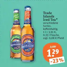 tegut Trade islands iced tea Angebot