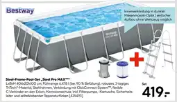 Hellweg Bestway steel-frame-pool-set „steel pro max “ Angebot
