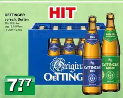 Getränkeparadies Gefromm Oettinger pils Angebot