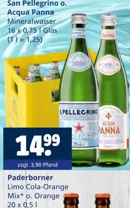 Getränkewelt San pellegrino mineralwasser Angebot