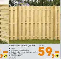 Globus Baumarkt Sichtschutzzaun fulda Angebot
