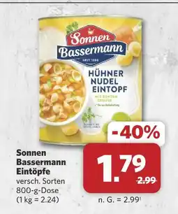 Combi Sonnen bassermann hühner nudeltopf Angebot