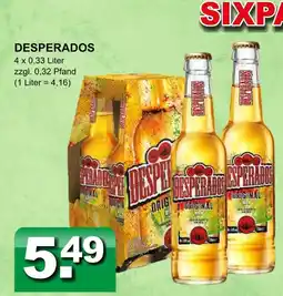 Getränkeparadies Gefromm Desperados original Angebot