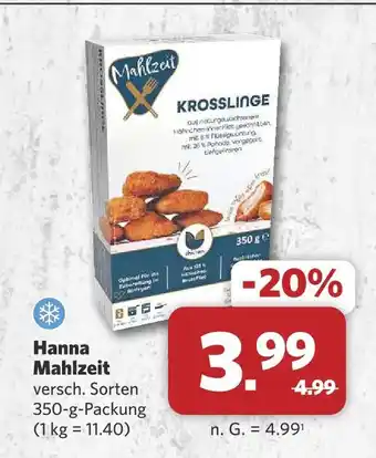 Combi Hanna mahlzeit krosslinge Angebot