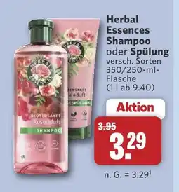 Combi Herbal essences shampoo blütensaft rosenduft Angebot