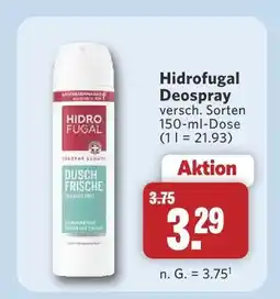 Combi Hidrofugal deospray Angebot