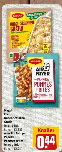 nahkauf Maggi fix nudel-schinken gratin Angebot