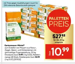 Hellweg Quick-mix gartenmauer-mörtel Angebot