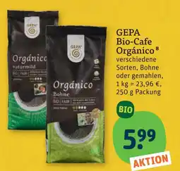 tegut Gepa bio-cafe orgánico bohne Angebot