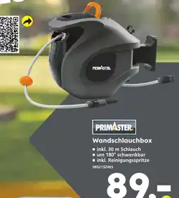 Globus Baumarkt Primaster wandschlauchbox Angebot