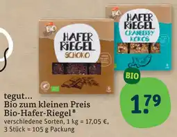 tegut Tegut... bio hafer riegel Angebot