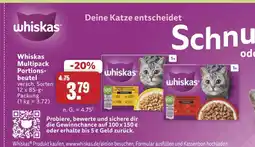 Combi Whiskas multipack portionsbeutel Angebot