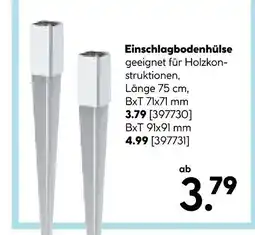 Hellweg Einschlagbodenhülse Angebot