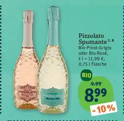 tegut Pizzolato spumante bio-pinot-grigio Angebot