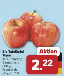 Combi Bio tafeläpfel topaz Angebot