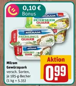 nahkauf Milram gewürzquark Angebot