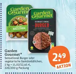 tegut Garden gourmet sensational burger Angebot
