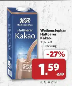 Combi Weihenstephan haltbarer kakao Angebot