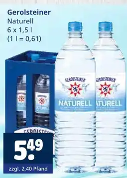 Getränkewelt Gerolsteiner naturell Angebot