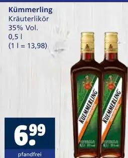 Getränkewelt Kümmerling kräuterlikör Angebot