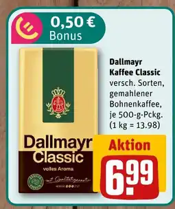 nahkauf Dallmayr kaffee classic Angebot
