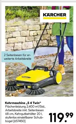 Hellweg Kärcher kehrmaschine s 4 twin Angebot