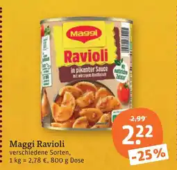tegut Maggi ravioli Angebot