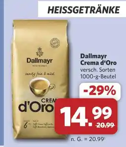 Combi Dallmayr crema d'oro Angebot