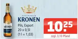 Getränke Oase Dortmunder kronen pilsener export Angebot