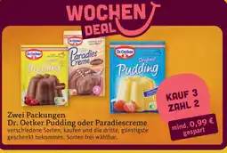 tegut Dr. oetker original pudding Angebot