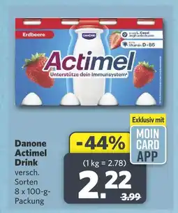 Combi Danone actimel drink Angebot