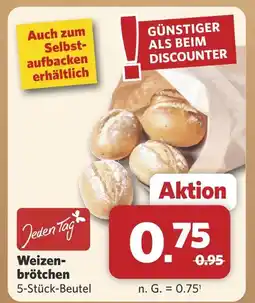 Combi Jeden tag weizenbrötchen Angebot